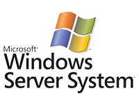 windows server system logo